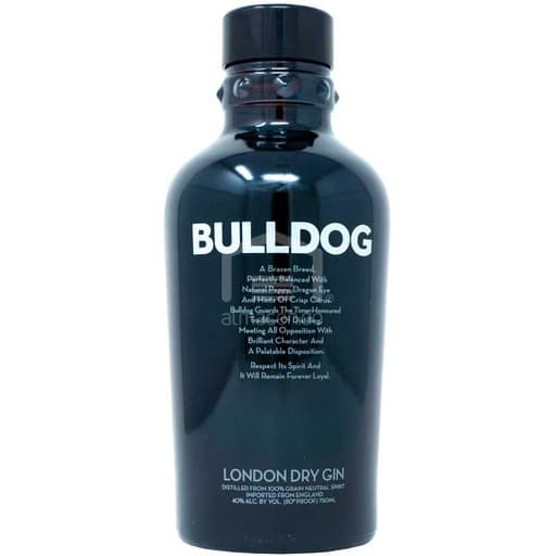 Ginebra Bulldog London Dry Gin 750 Ml