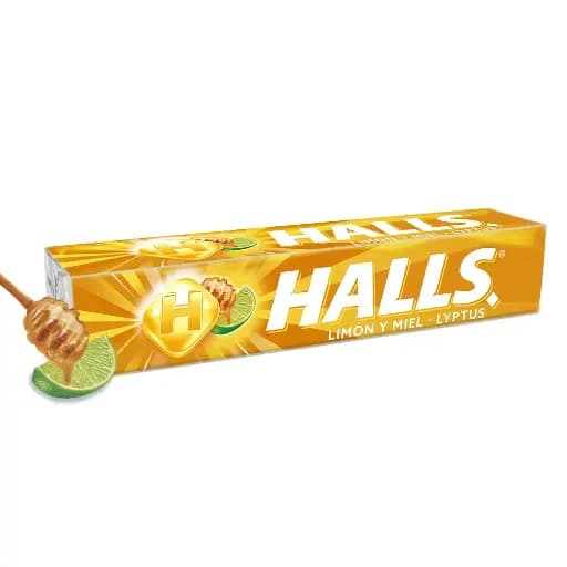 Halls Barra Limón y Miel 25,2g