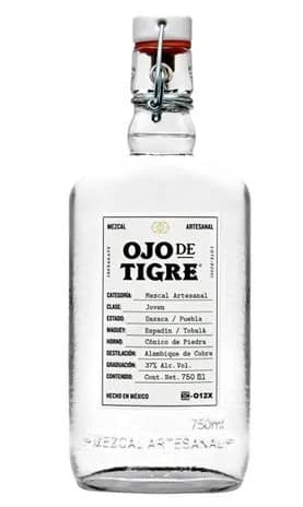 Mezcal Ojos De Tigre joven  750 ML