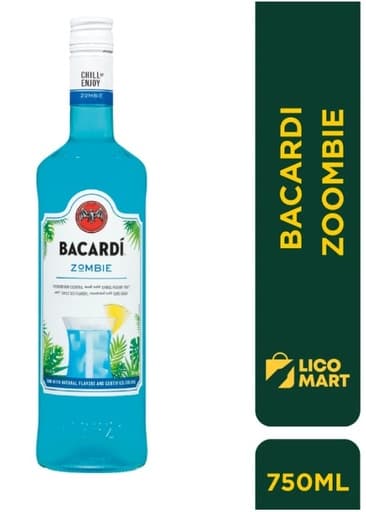 Ron Bacardi Zombie 750ml