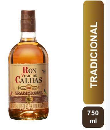 Ron Caldas Tradicional 750 Ml
