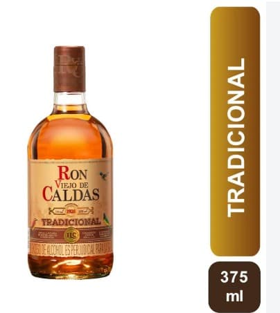 Ron Caldas Tradicional Media 375 Ml
