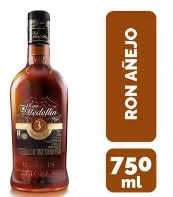 Ron Medellin 3 Años 750 Ml