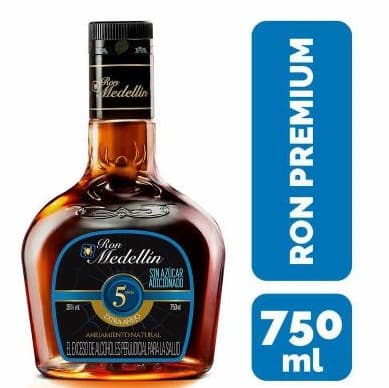 Ron Medellin 5 Años Botella 750 Ml