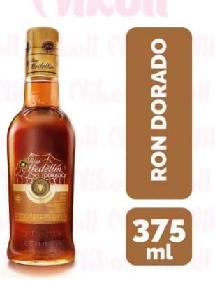 Ron Medellin Dorado Media 375 Ml