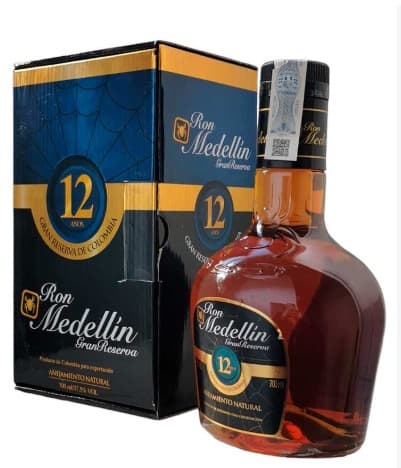 Ron Medellin Gran Reserva 12 Años 750 Ml