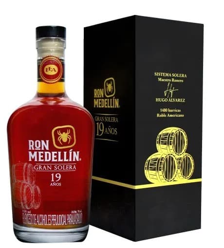 Ron Medellin Gran Solera 19 Años 750 Ml