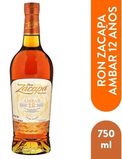 Ron Zacapa Ámbar 12 Años 750Ml
