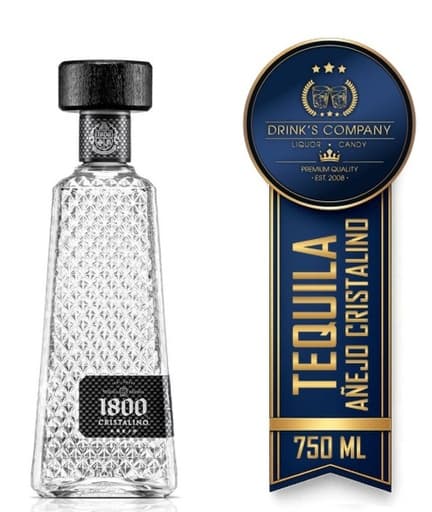 Tequila 1800 Cristalino 700 Ml