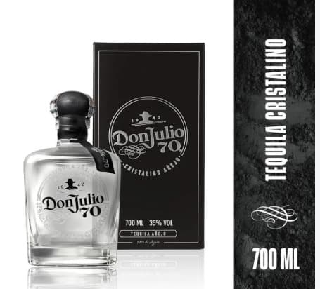 Tequila Don Julio 70 Cristalino 700 Ml