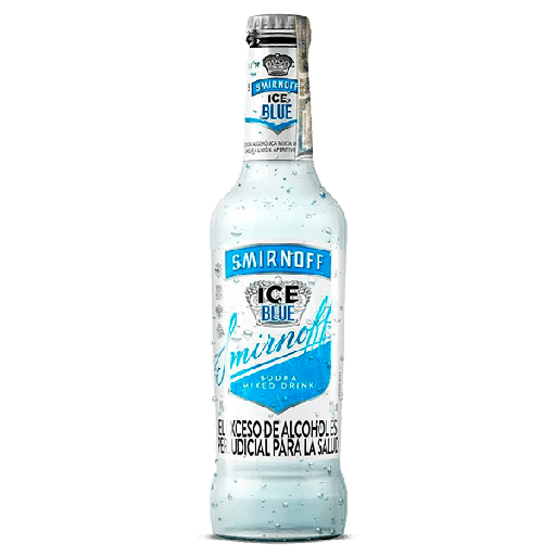 Vodka Smirnoff Ice Blue Botella 275Ml