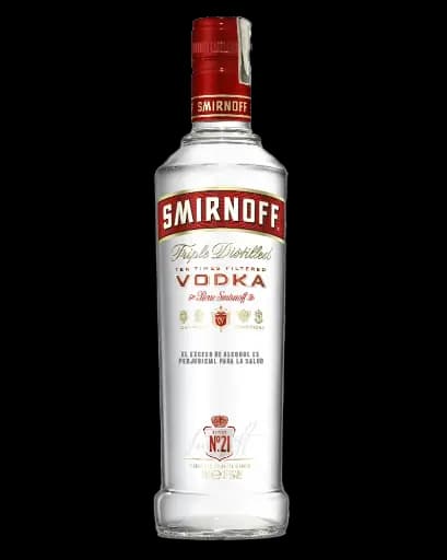 Vodka Smirnoff Red Botella 700ml