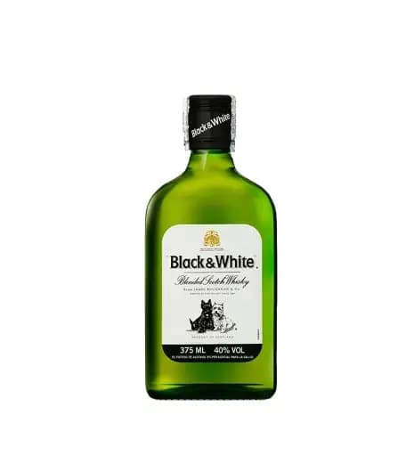 Whisky Black & White 375 Ml