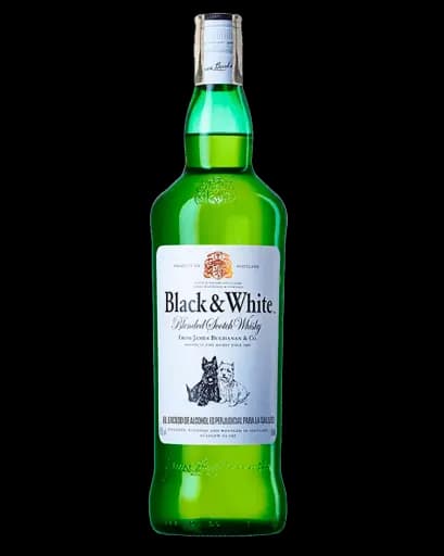 Whisky Black & White X 1000 Ml